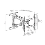 Vogel's PPC 110 Support Projecteur + Chat IA &amp; PDF