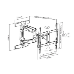 Vogel's PPC 110 Support Projecteur + Chat IA & PDF | Fixfr