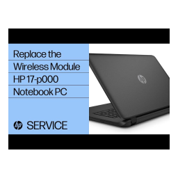 HP 17-p000 Notebook PC series (Touch) Manuel utilisateur | Fixfr