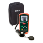 Extech Instruments LT300 Light Meter Manuel utilisateur