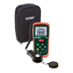 Extech Instruments LT300 Light Meter Manuel utilisateur | Fixfr