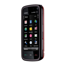 Nokia 5800 XpressMusic Manuel utilisateur | Fixfr