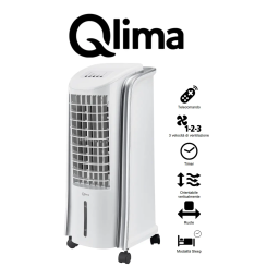 QLIMA LK2035 Fan & Air Cooler Manuel utilisateur | Fixfr