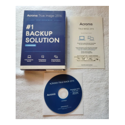 ACRONIS True Image 2016 Macintosh Mode d'emploi | Fixfr