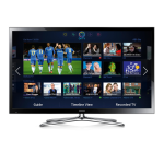 Samsung PS51F5500AK 51&quot; Full HD Flat Smart TV F5500 Series 5 Guide de d&eacute;marrage rapide