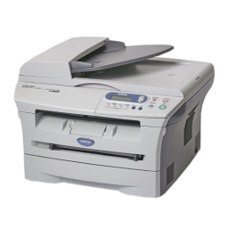 Brother DCP-7020 Monochrome Laser Fax Manuel utilisateur | Fixfr