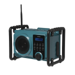 Denver WRD-50 Worksite DAB+ Radio Manuel utilisateur