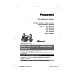 Panasonic KXHNH100EX2 Operating instrustions