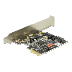 DeLOCK 70137 PCI Express Card &gt; 2 x internal SATA 3 Gb/s + RAID Fiche technique