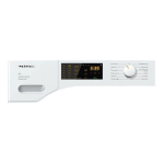 Miele WWD 660 WCS TDos &amp; 8kg Lave-linge &agrave; chargement frontal W1 Manuel utilisateur