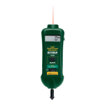Extech Instruments 461995 Combination Contact/Laser Photo Tachometer Manuel utilisateur