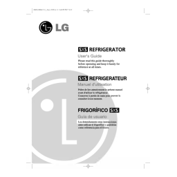 LG GR-B207RLQ Manuel du propriétaire | Fixfr