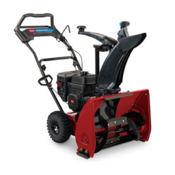 Toro SnowMax 724 ZXR Snowthrower Manuel utilisateur | Fixfr