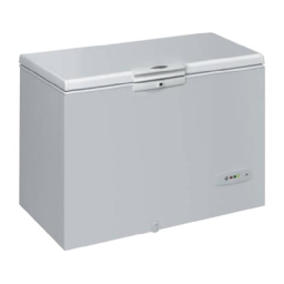 Whirlpool WH4000 Freezer Manuel utilisateur | Fixfr