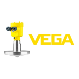 Vega VEGAPULS 63 Radar sensor for continuous level measurement of liquids Manuel utilisateur | Fixfr