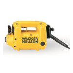 Wacker Neuson M2000/120/nonCUL Modular Internal Vibrator Manuel utilisateur