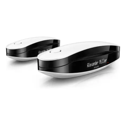 Philips M6602WB/05 Téléphone fixe sans fil Design Luceo Manuel utilisateur | Fixfr