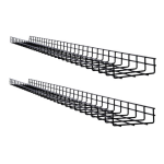 Tripp Lite SRWB Wire Basket Cable Trays Guide d'installation