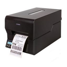 Citizen CL-E720 printer Fiche technique | Fixfr