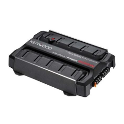 Kenwood KAC-6203 | Mode d'emploi : Chat IA & PDF | Fixfr