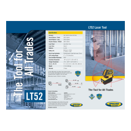 LT52 Laser Point Croix : Guide d'Utilisateur + IA  | Fixfr