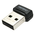 Trendnet TEW-648UBM Micro N150 Wireless USB Adapter Fiche technique