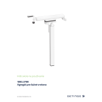 Getinge 100360D0 Device for MIS hip operations Mode d'emploi