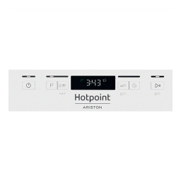 HOTPOINT/ARISTON HCFC 3B+34 W Dishwasher Manuel utilisateur | Fixfr