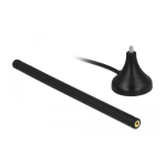 DeLOCK 12588 LTE Antenna SMA plug 3 - 5 dBi 12.5 cm fixed omnidirectional Fiche technique