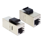 DeLOCK 86204 Keystone Module RJ45 jack &gt; RJ45 jack Cat.5e compact Fiche technique