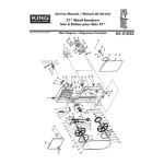 King Canada KC-2102C 21&quot; WOOD BANDSAW Manuel utilisateur