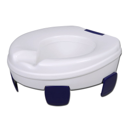 Gima 27756 CLIPPER RAISED TOILET SEAT - height 11 cm Manuel du propriétaire | Fixfr