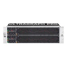 Behringer FBQ6200 Manuel utilisateur | Fixfr