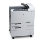HP Color LaserJet CP6015 Printer series Manuel utilisateur