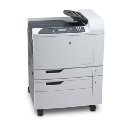 Color LaserJet CP6015 Printer series