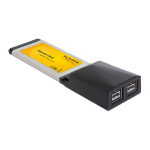 Delock 66205 Carte Express FireWire B + IA et PDF