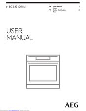 AEG BCB331051M Manuel utilisateur | Fixfr