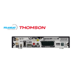 Thomson THS805 Satellite Receiver Manuel utilisateur