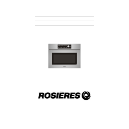 Rosières RMC 350 E IN Manuel Utilisateur + Chat IA | Fixfr