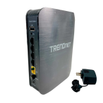 Trendnet RB-TEW-813DRU AC1200 Dual Band Wireless Router Manuel utilisateur