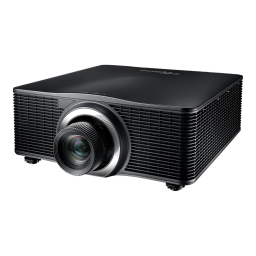 Optoma ZU660 projector Manuel utilisateur | Fixfr