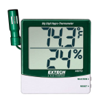 Extech Instruments 445715 Big Digit Hygro-Thermometer Manuel utilisateur