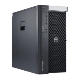 Dell Precision T7600 workstation Guide de démarrage rapide | Fixfr