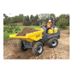 Wacker Neuson 6001 Wheel dumper Manuel utilisateur