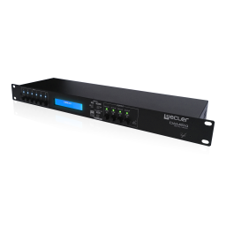 Ecler DAM614 Manuel utilisateur | Fixfr