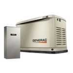 Generac 9 kW G0070301 Standby Generator Manuel utilisateur