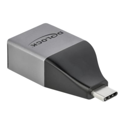 DeLOCK 64118 USB Type-C™ Adapter to Gigabit LAN 10/100/1000 Mbps – compact design Fiche technique | Fixfr