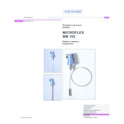 KROHNE BM 102 MICROFLEX Notice + AI Chat & PDF | Fixfr