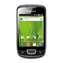 Samsung Galaxy Mini Manuel utilisateur | Fixfr