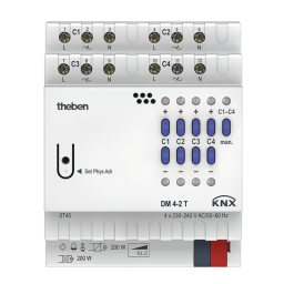 Theben DM 4 T KNX : Fiche technique + Chat IA | Fixfr